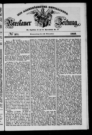 Breslauer Zeitung vom 19.11.1846