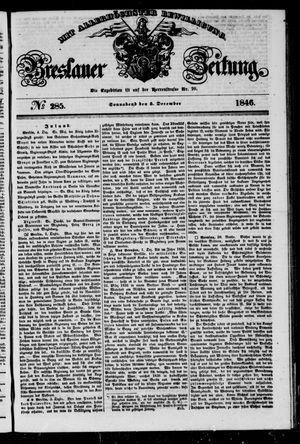 Breslauer Zeitung vom 05.12.1846