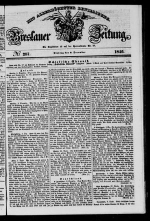 Breslauer Zeitung vom 08.12.1846