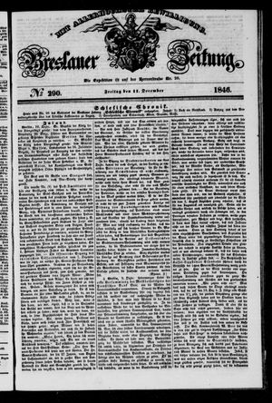 Breslauer Zeitung vom 11.12.1846