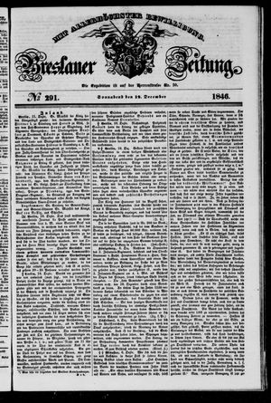 Breslauer Zeitung vom 12.12.1846