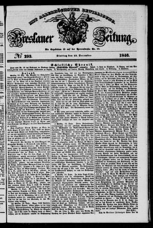 Breslauer Zeitung vom 15.12.1846