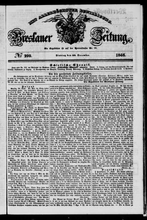 Breslauer Zeitung vom 22.12.1846