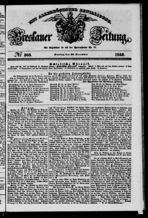 Breslauer Zeitung vom 29.12.1846