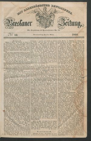 Breslauer Zeitung vom 02.03.1848