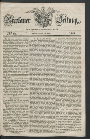 Breslauer Zeitung vom 12.04.1848