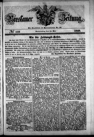 Breslauer Zeitung vom 11.05.1848