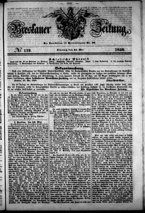 Breslauer Zeitung vom 23.05.1848