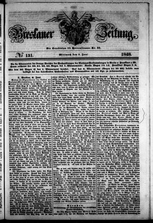 Breslauer Zeitung vom 07.06.1848