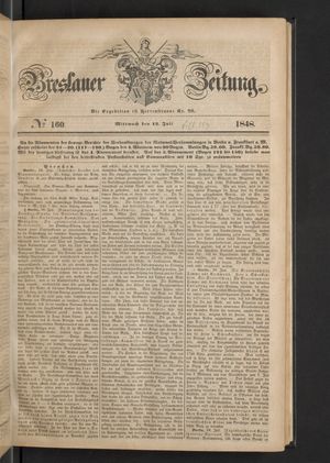 Breslauer Zeitung on Jul 12, 1848