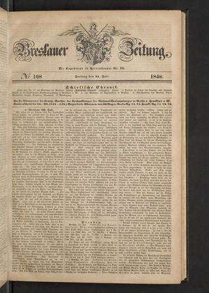 Breslauer Zeitung vom 21.07.1848