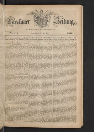 Breslauer Zeitung vom 27.07.1848