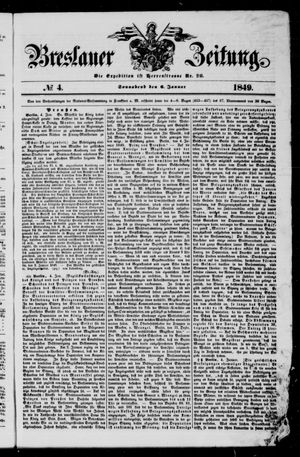 Breslauer Zeitung vom 06.01.1849