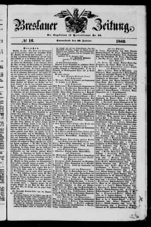 Breslauer Zeitung vom 20.01.1849