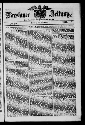Breslauer Zeitung vom 04.02.1849