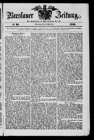 Breslauer Zeitung on Feb 6, 1849