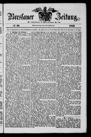 Breslauer Zeitung vom 15.02.1849
