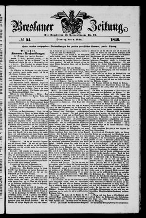 Breslauer Zeitung vom 06.03.1849