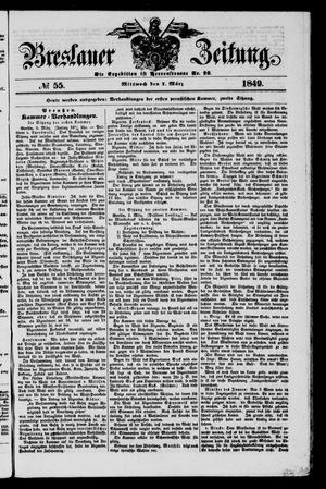 Breslauer Zeitung vom 07.03.1849