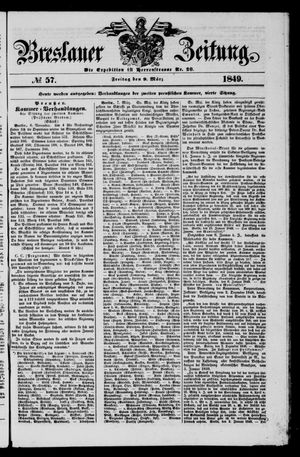 Breslauer Zeitung on Mar 9, 1849
