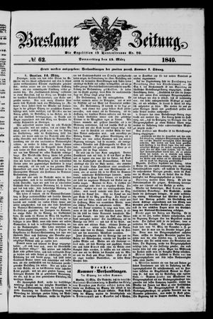 Breslauer Zeitung vom 15.03.1849