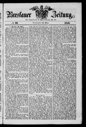 Breslauer Zeitung on Mar 20, 1849