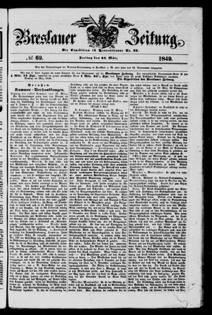 Breslauer Zeitung vom 23.03.1849