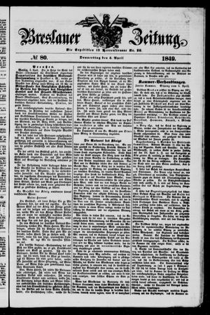 Breslauer Zeitung on Apr 5, 1849