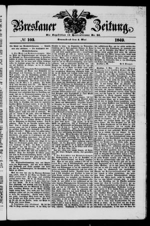 Breslauer Zeitung vom 05.05.1849