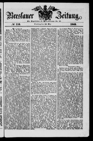 Breslauer Zeitung vom 22.05.1849