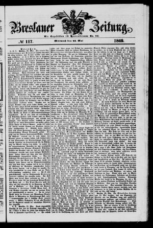 Breslauer Zeitung on May 23, 1849