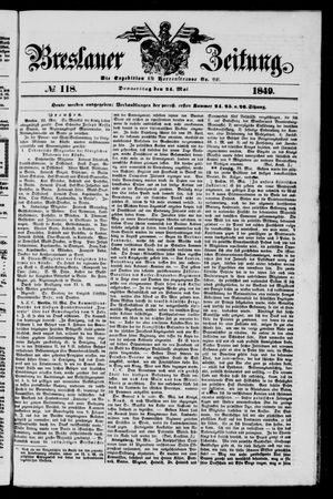 Breslauer Zeitung vom 24.05.1849