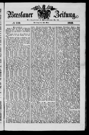 Breslauer Zeitung vom 25.05.1849