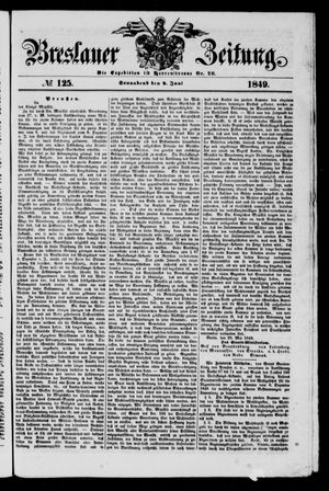 Breslauer Zeitung vom 02.06.1849