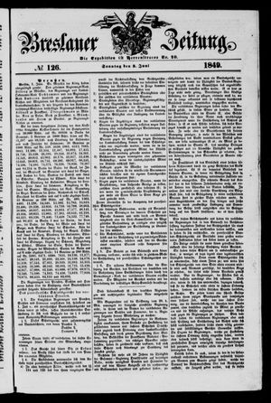 Breslauer Zeitung on Jun 3, 1849