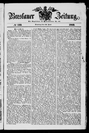 Breslauer Zeitung on Jun 12, 1849