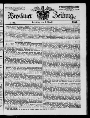 Breslauer Zeitung vom 06.04.1852