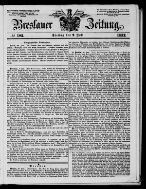 Breslauer Zeitung on Jul 2, 1852
