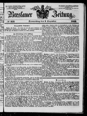 Breslauer Zeitung on Dec 2, 1852