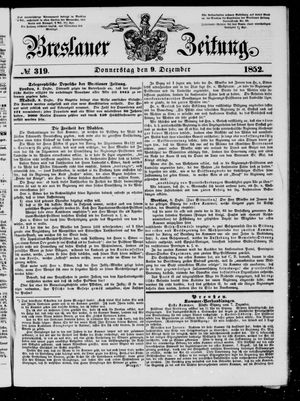 Breslauer Zeitung vom 09.12.1852