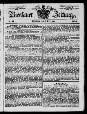 Breslauer Zeitung on Feb 8, 1853