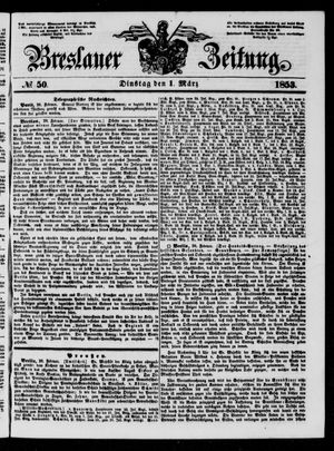 Breslauer Zeitung vom 01.03.1853