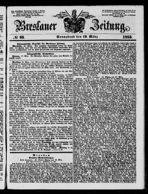 Breslauer Zeitung vom 19.03.1853
