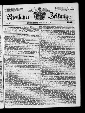 Breslauer Zeitung on Apr 28, 1853