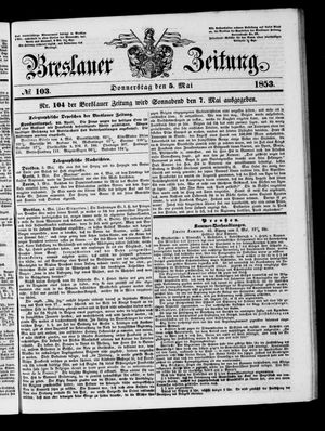 Breslauer Zeitung on May 5, 1853