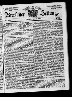 Breslauer Zeitung vom 08.05.1853