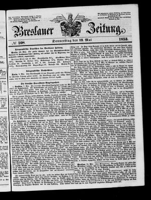 Breslauer Zeitung on May 12, 1853