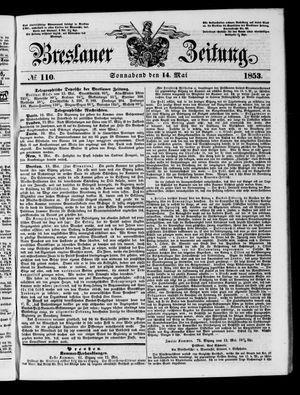 Breslauer Zeitung vom 14.05.1853
