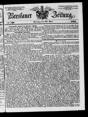 Breslauer Zeitung vom 27.05.1853