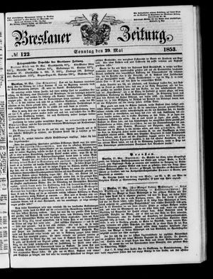 Breslauer Zeitung vom 29.05.1853